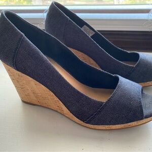 Toms Denim Wedge